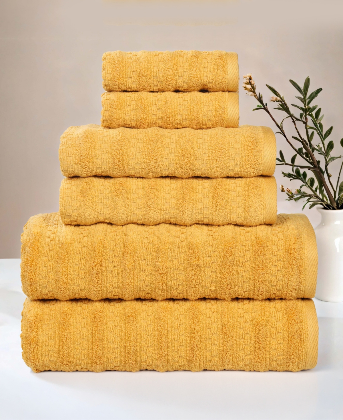 Superior Zuma Cotton 6-Piece Towel Set