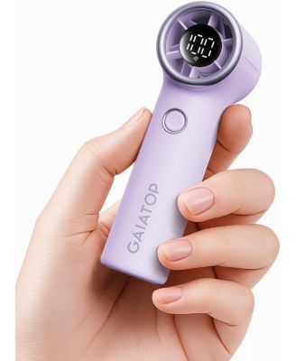 Mini Portable Handheld Fan, 15h Max Runtime Personal Turbo Fans Pocket Size, High Speed 1-100 Adjustable Small Hand Fan