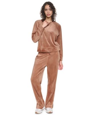 Women's Logo Patch Velour Set