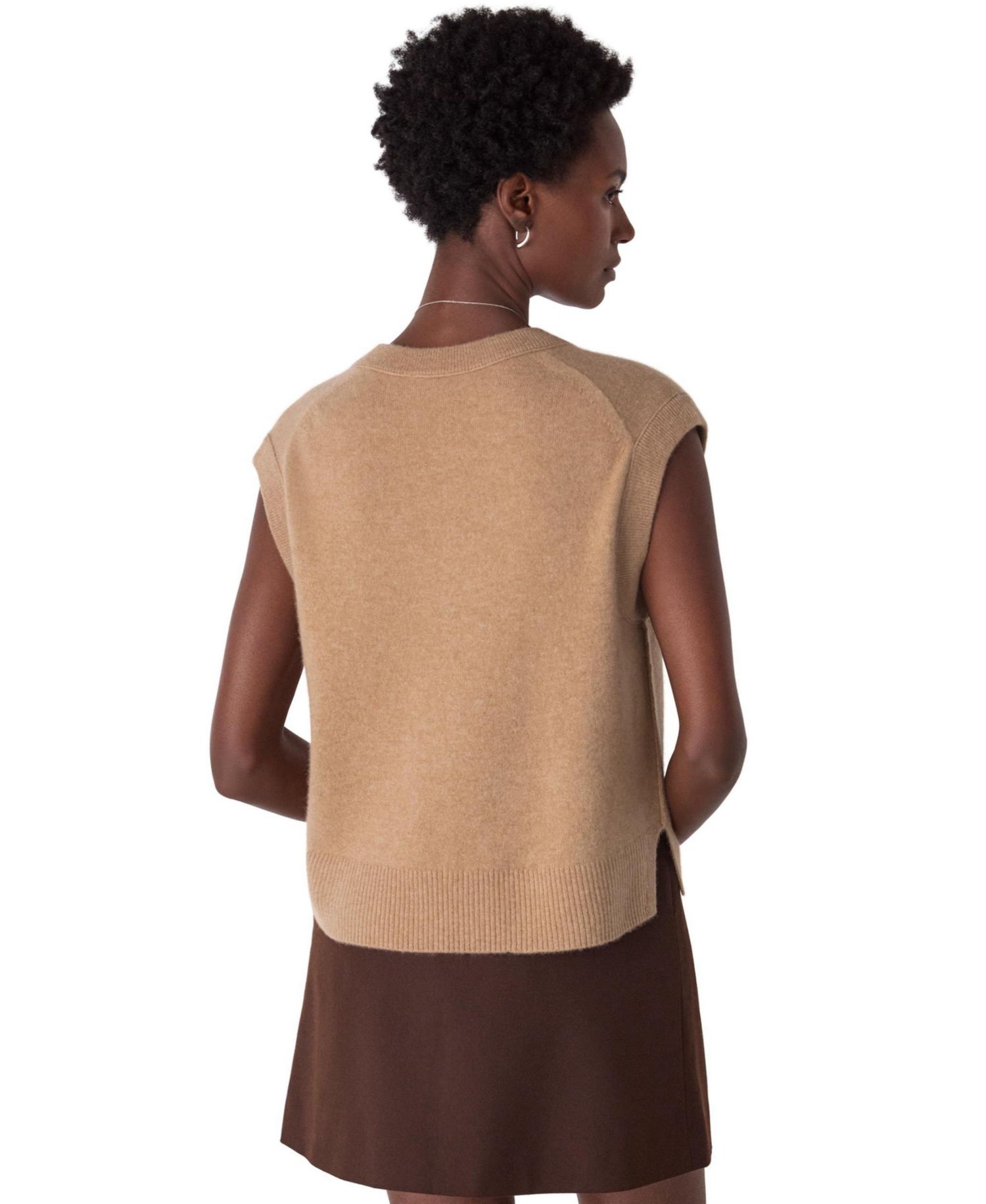 Women's Cashmere V-Neck Vest
