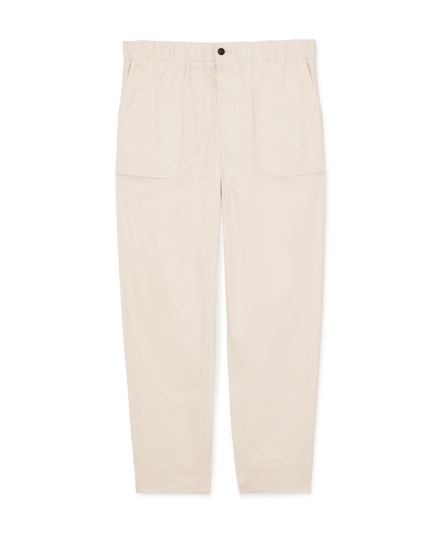 Men's Snap Stretch Tapered-Fit Cotton-Blend Casual Pants
