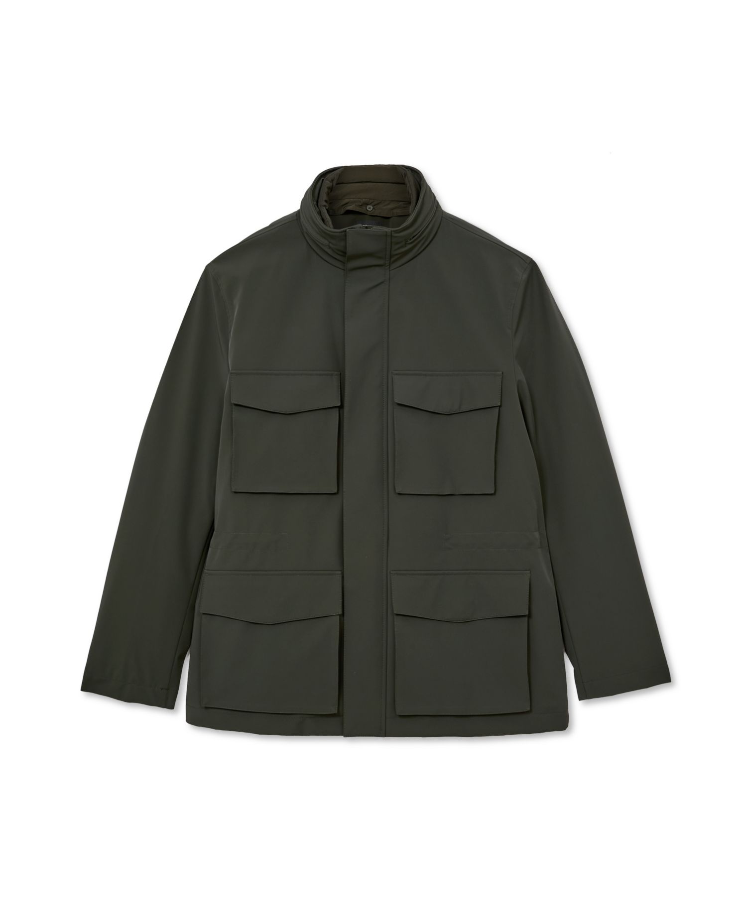 Men's Glick Hooded Four-Pocket Removable Gilet Jacket