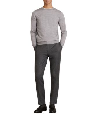 Men's Wessex Merino Wool Slim-Fit Crew Neck Sweater