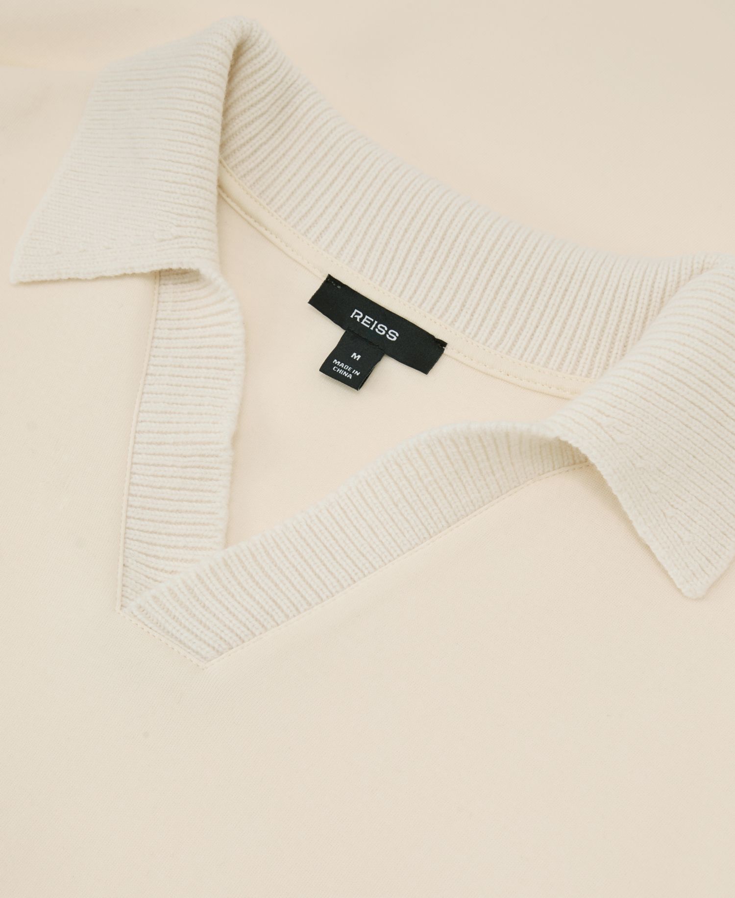 Men's Beaton Premium Interlock Cotton-Blend Dropped-Shoulder Open-Collar Sweatshirt