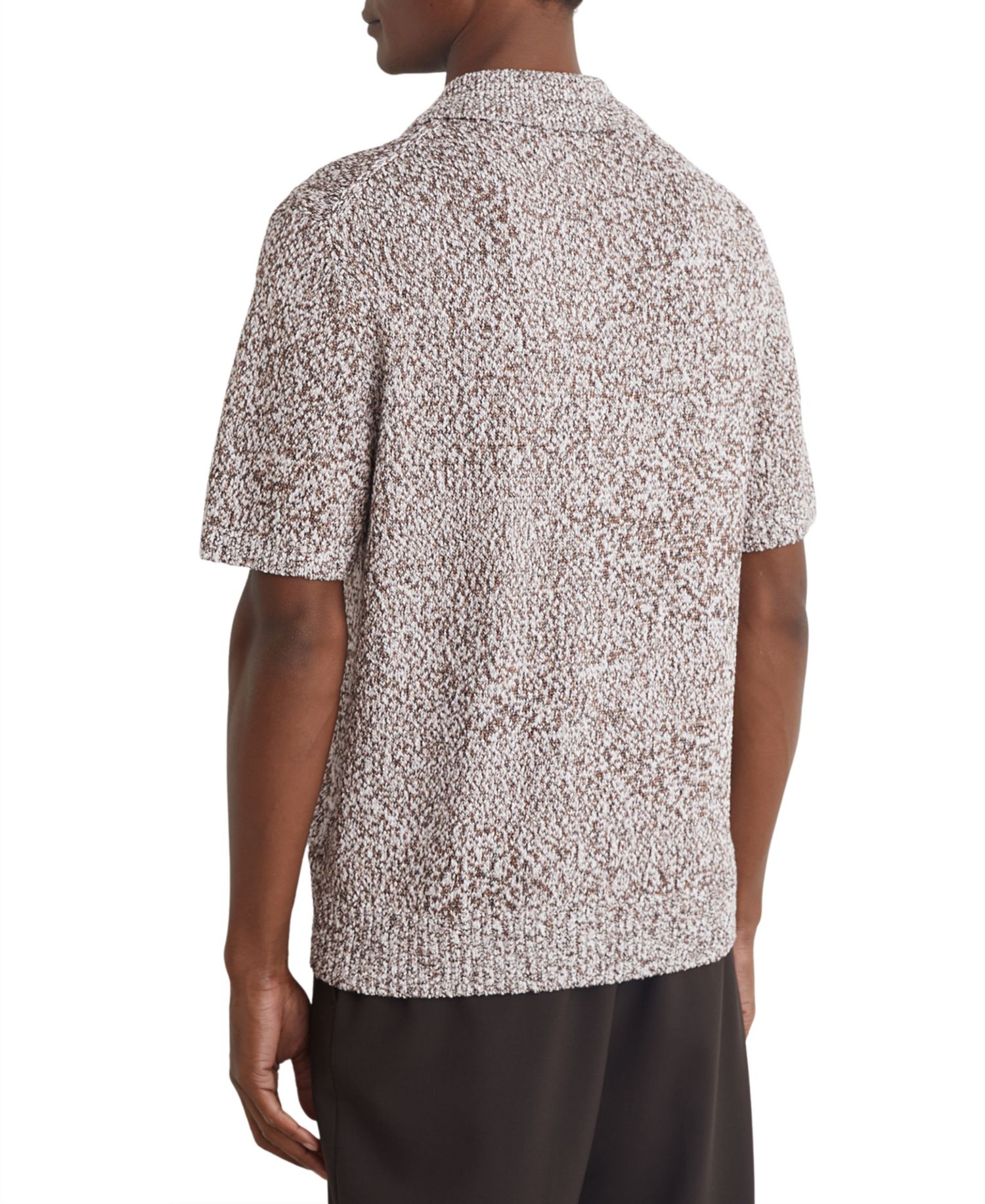 Men's Marco Relaxed-Fit Marled Cotton-Blend Polo Shirt