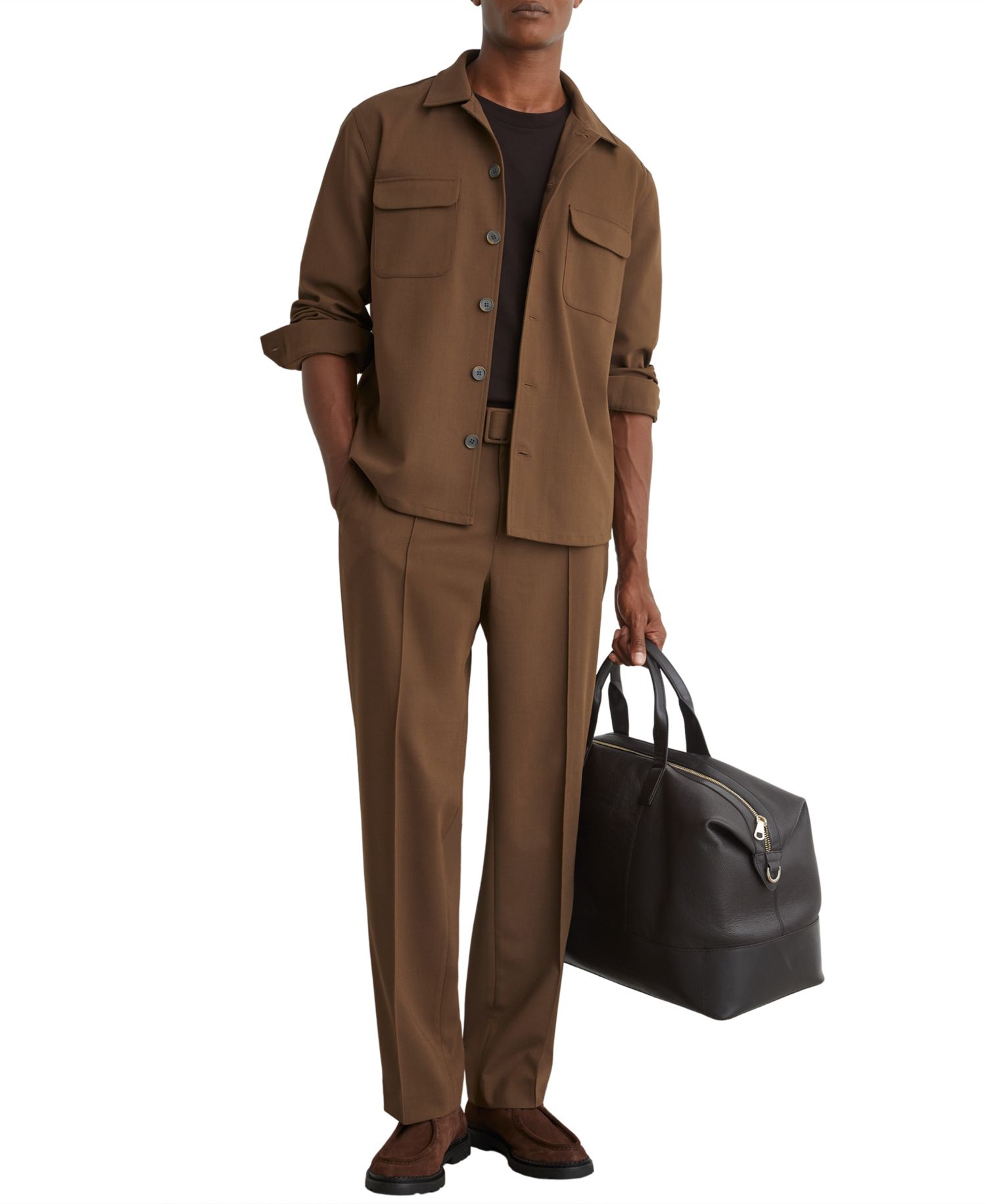 Men's Peshi Flap-Pocket Overshirt