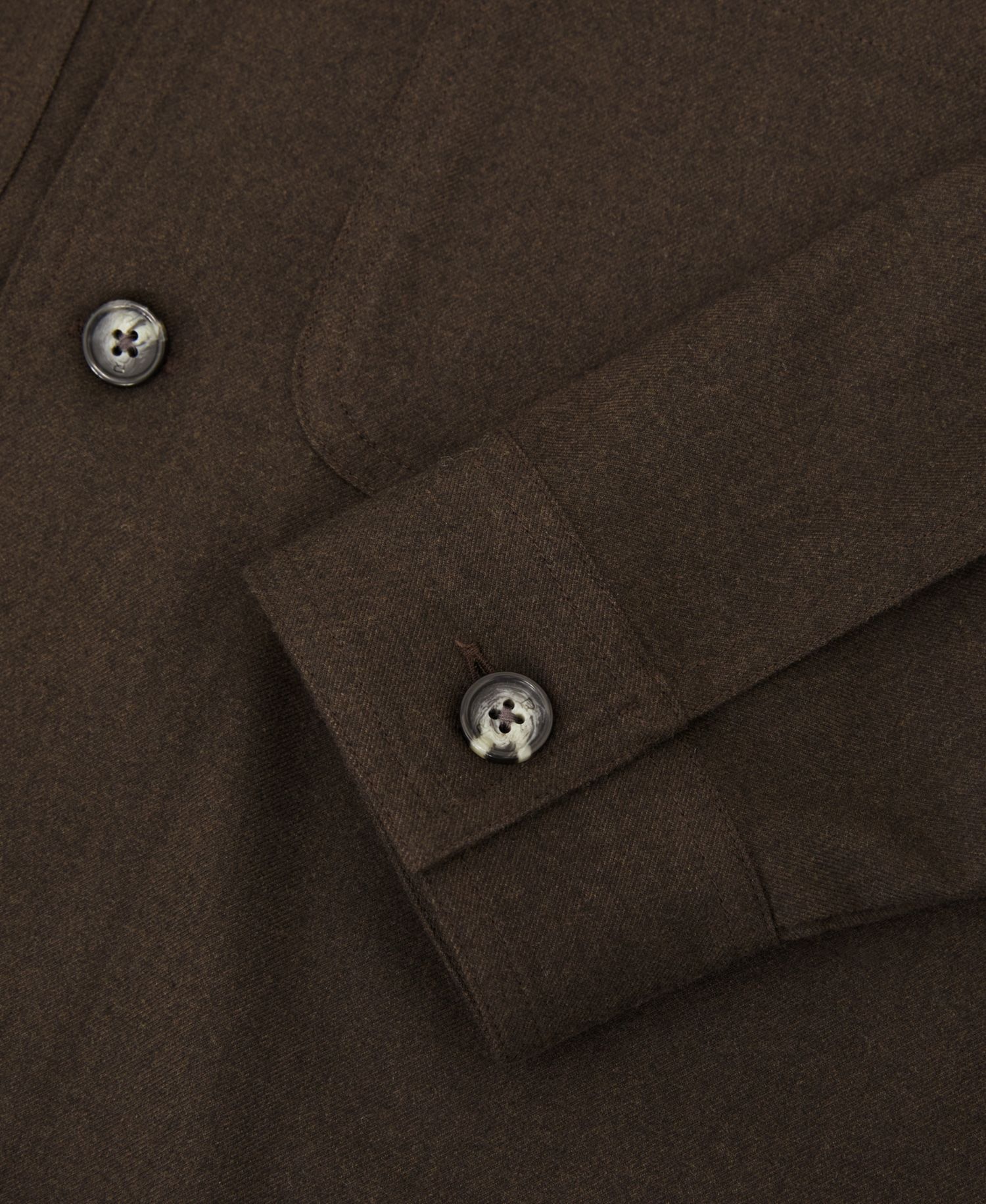 Men's Penge Brushed Wool-Blend Overshirt