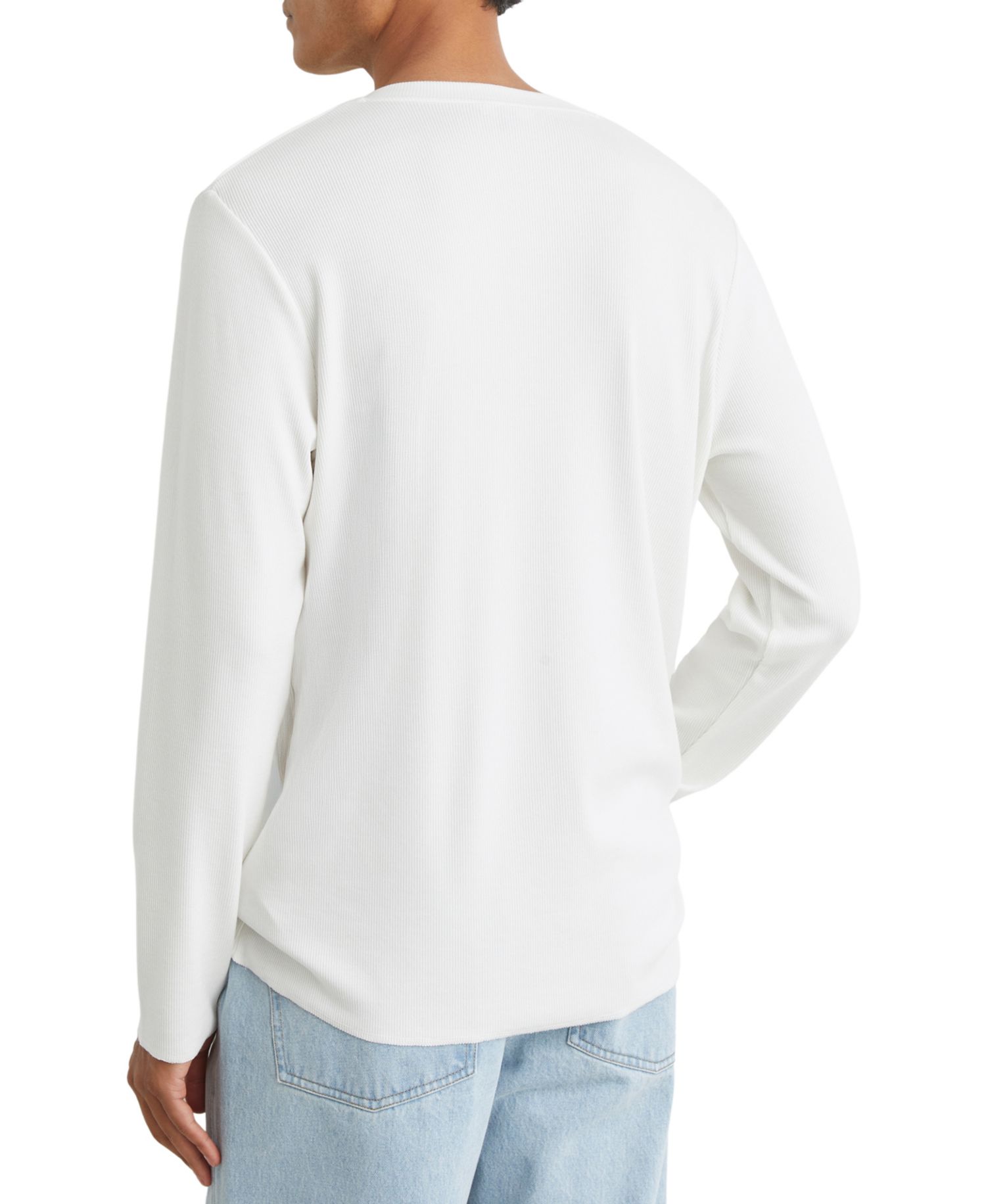 Men's Francisco Ribbed Regular-Fit Henley T-Shirt