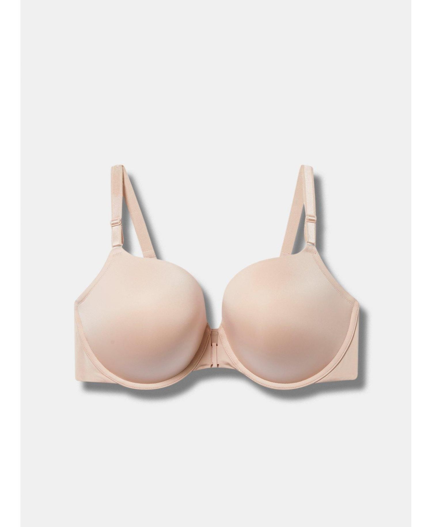 Plus Size Full-Coverage Push-Up Front-Closure Bra
