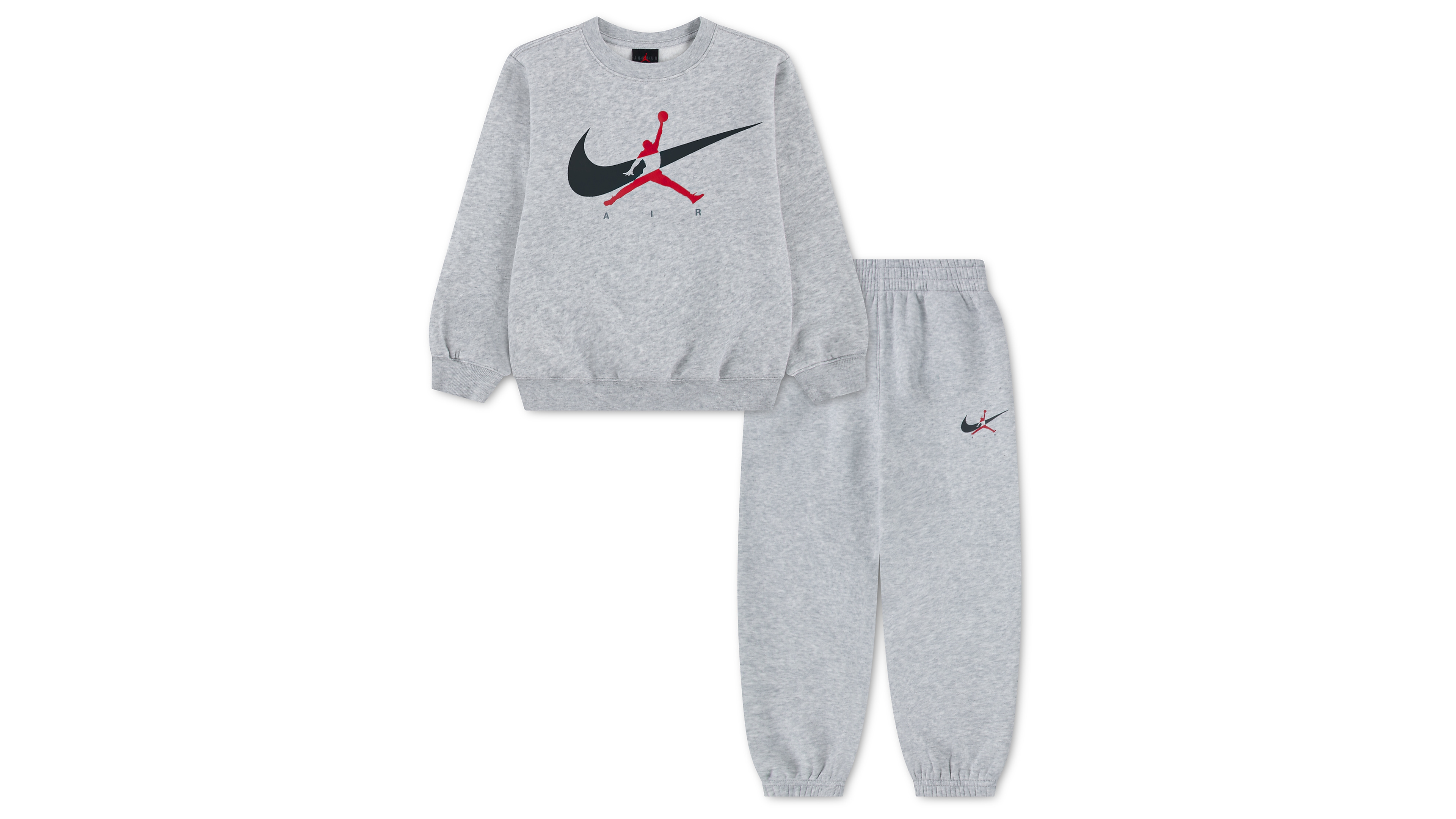 Jordan Boys' 4-7 Logo Fleece Sweatshirt and Joggers, 2-Piece Set