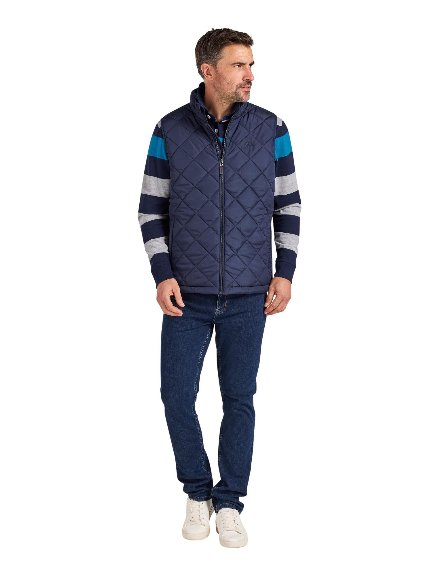 Men's Sleeveless Quilted Gilet