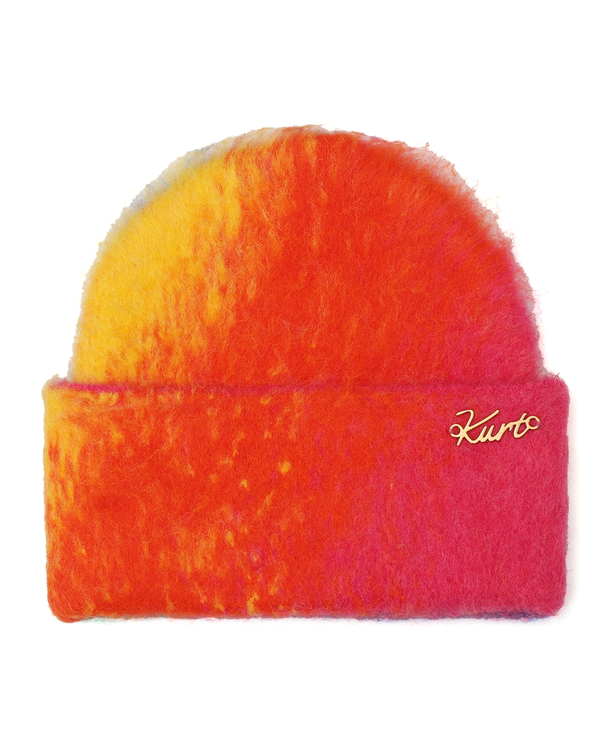 Kurt Geiger Pixel Gradient Stretch-Fit Beanie