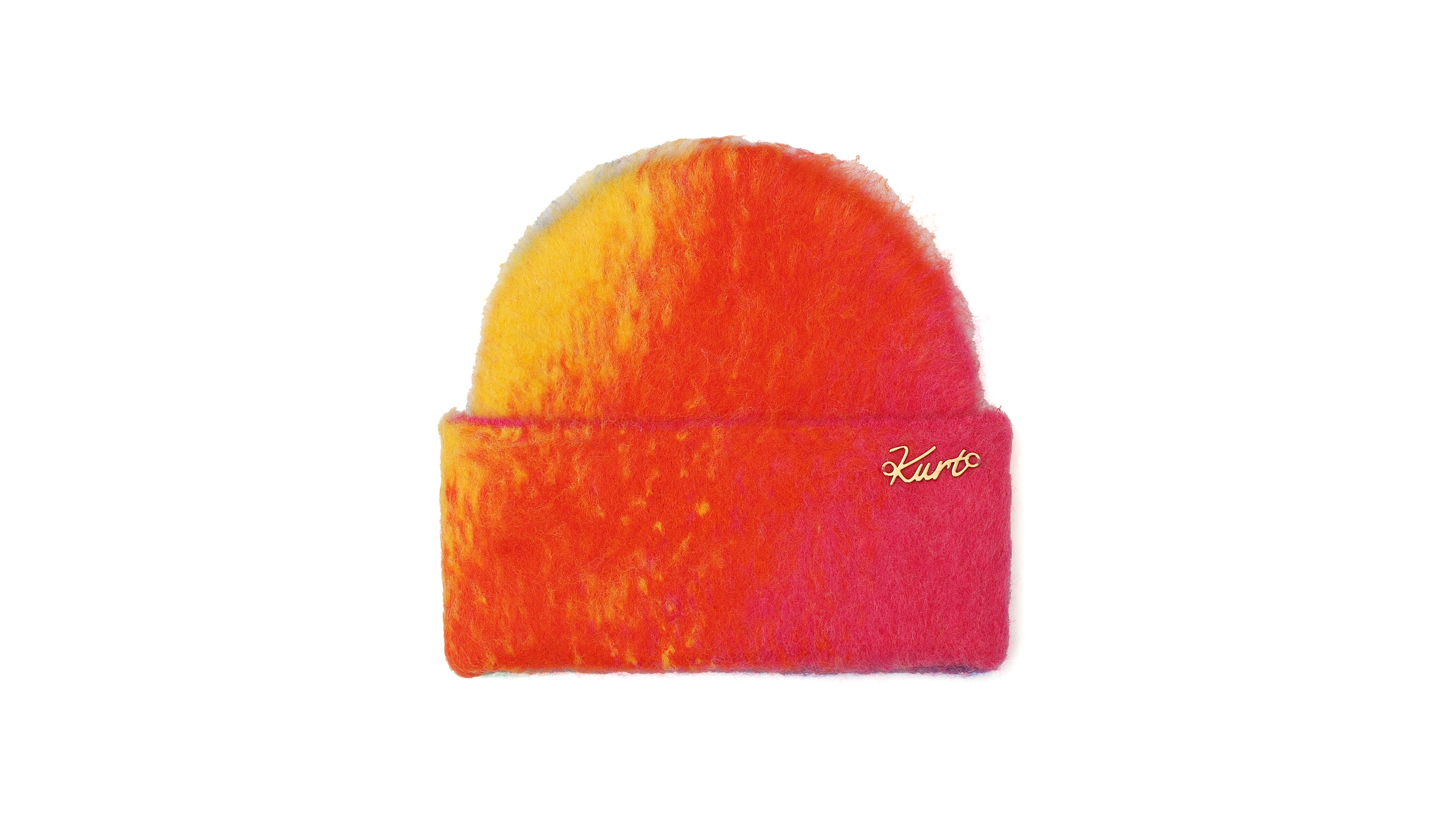 Kurt Geiger Pixel Gradient Stretch-Fit Beanie
