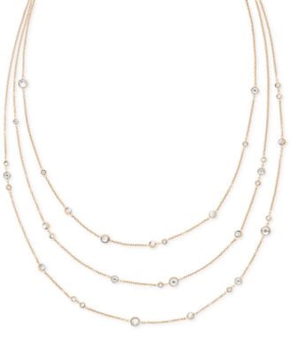 michael kors layered necklace