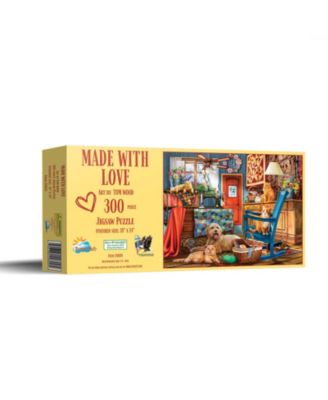 Made with Love 300 Piece Jigsaw Puzzle, Ages 15+