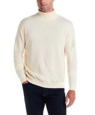 Men's Cotton Cashmere Turtle Neck Sweater