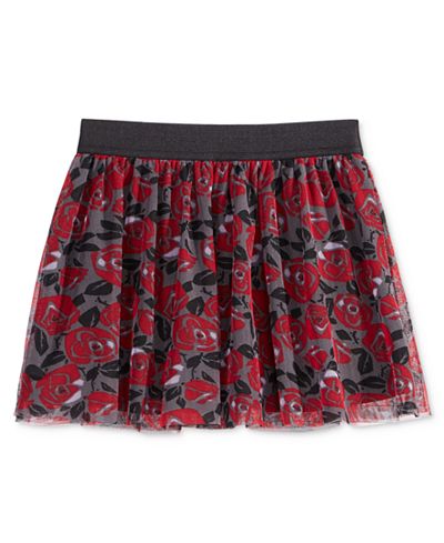 Epic Threads Mix and Match Floral-Print Tulle Skirt, Toddler & Little Girls (2T-6X), Only at Macy's