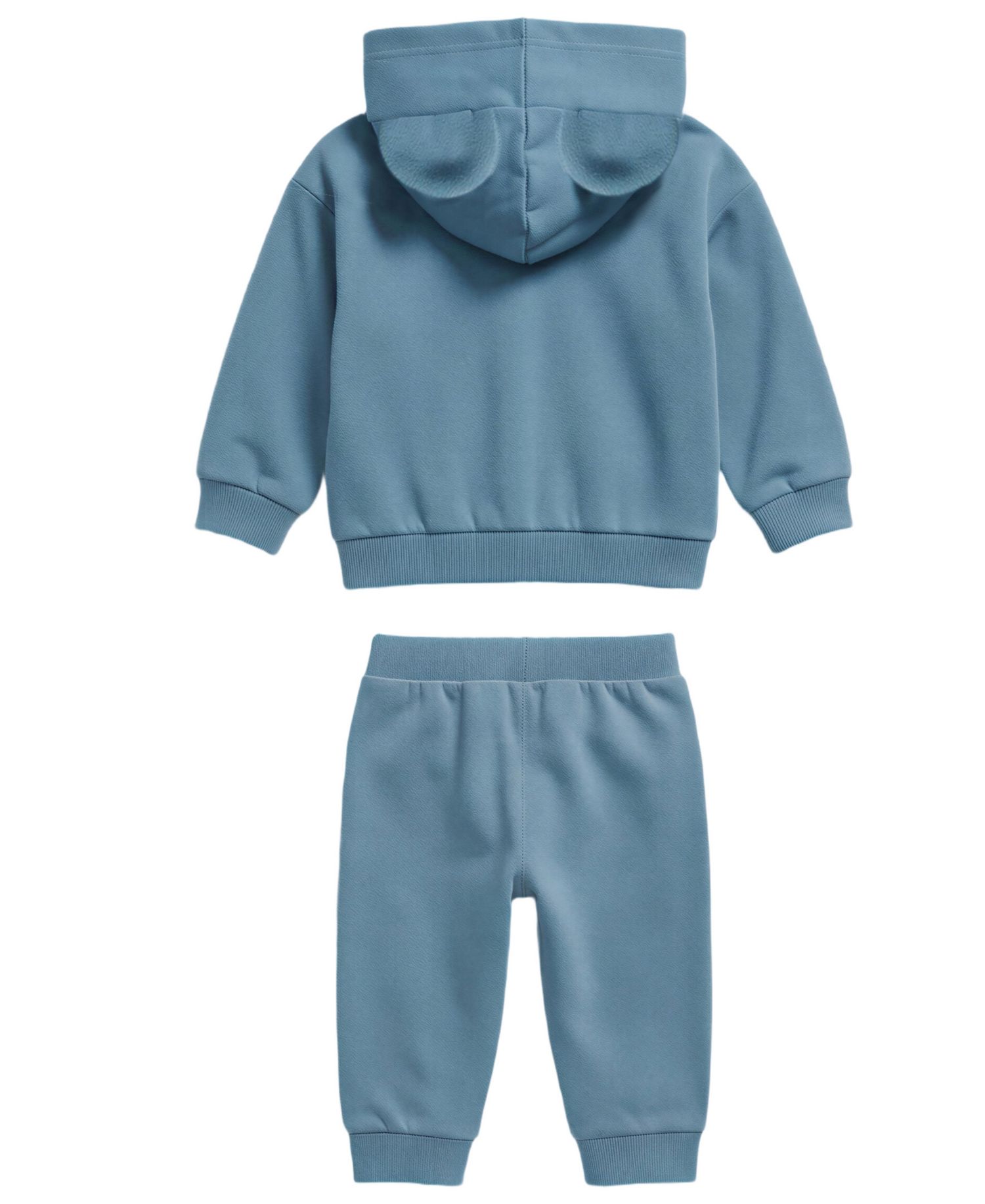 Baby Boys' Mickey 3D-Ear Hoodie and Jogger Pants, 2-Piece Set