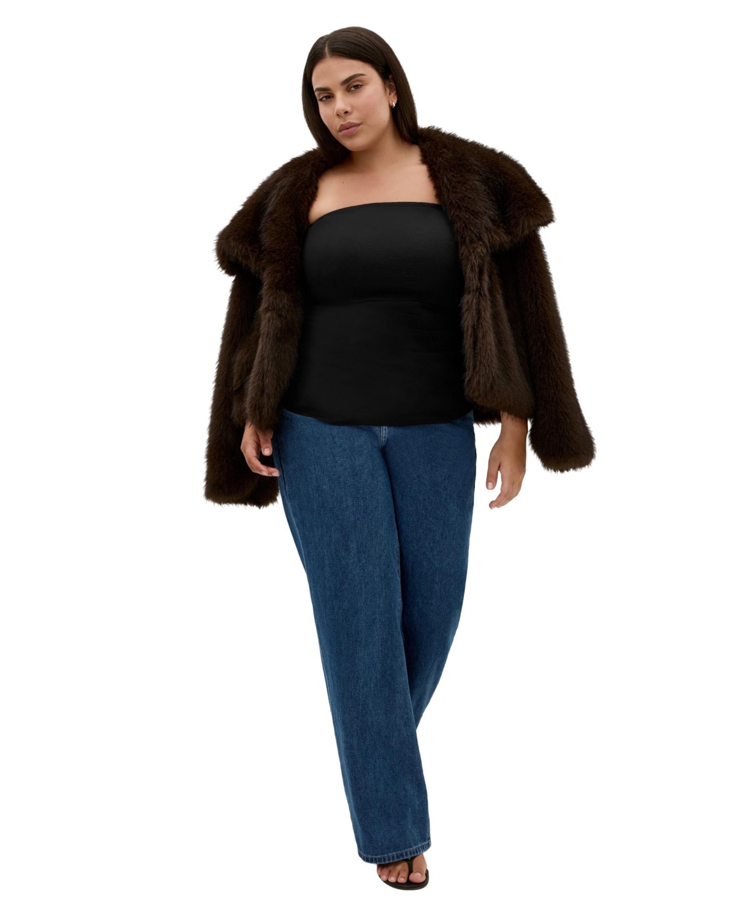 Plus Size Halo Tube Top