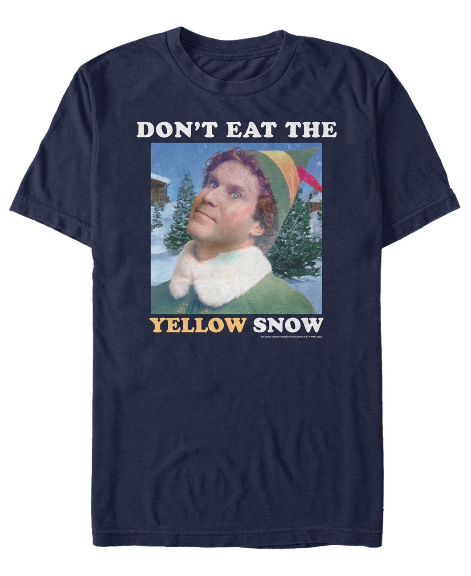 Men's Snow Melt Christmas Graphic T-Shirt