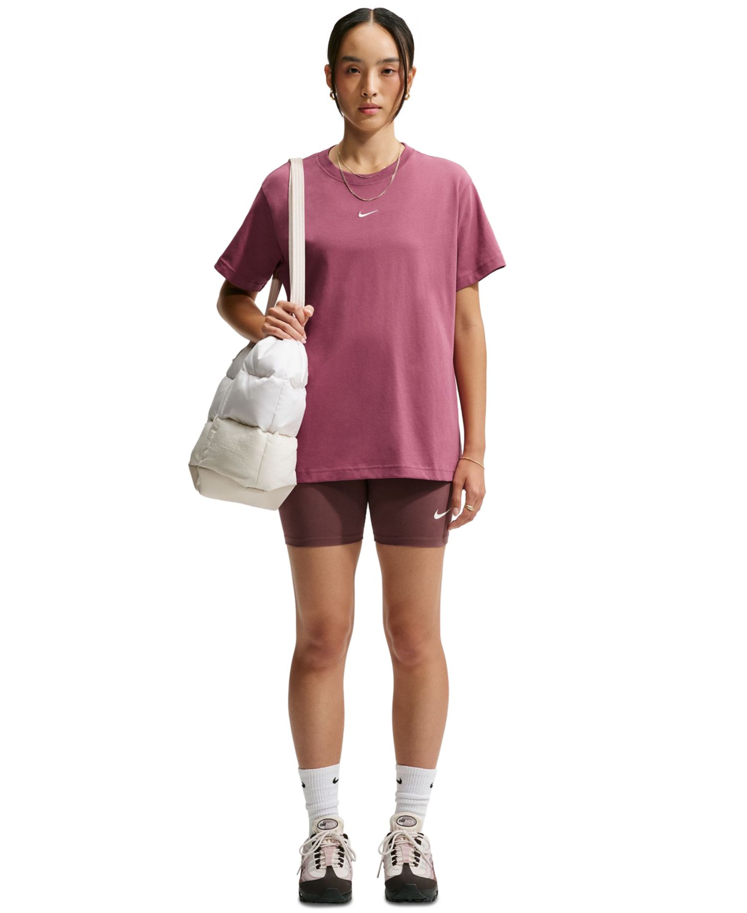 Plus Size Sportswear Crewneck T-Shirt