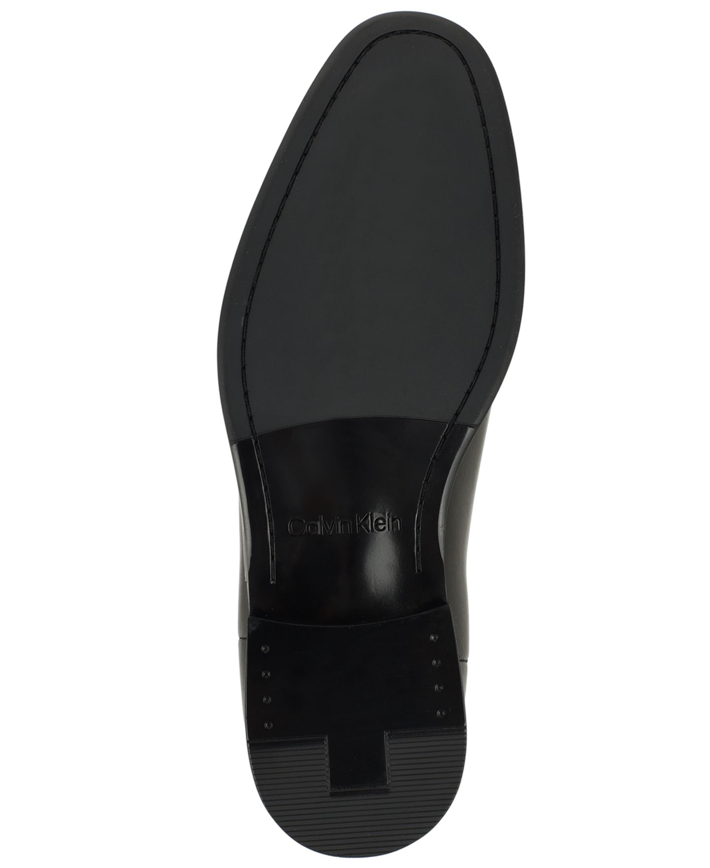 Мужские ботинки Calvin Klein Volminer Chelsea Pull-On Almond-Toe, цвет: Чёрный — фото 5