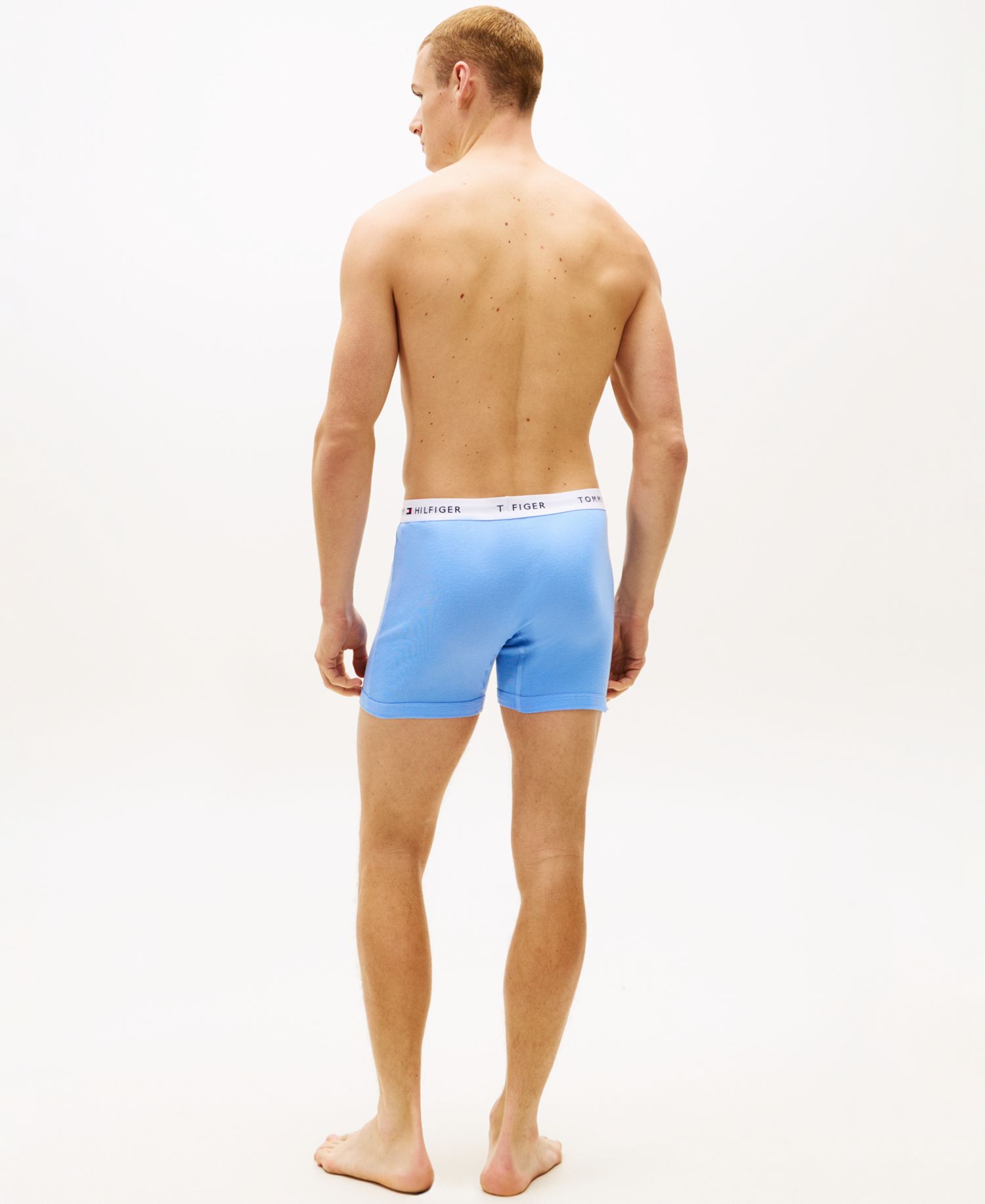Men's Classic Cotton Boxer Briefs, 3-Pack