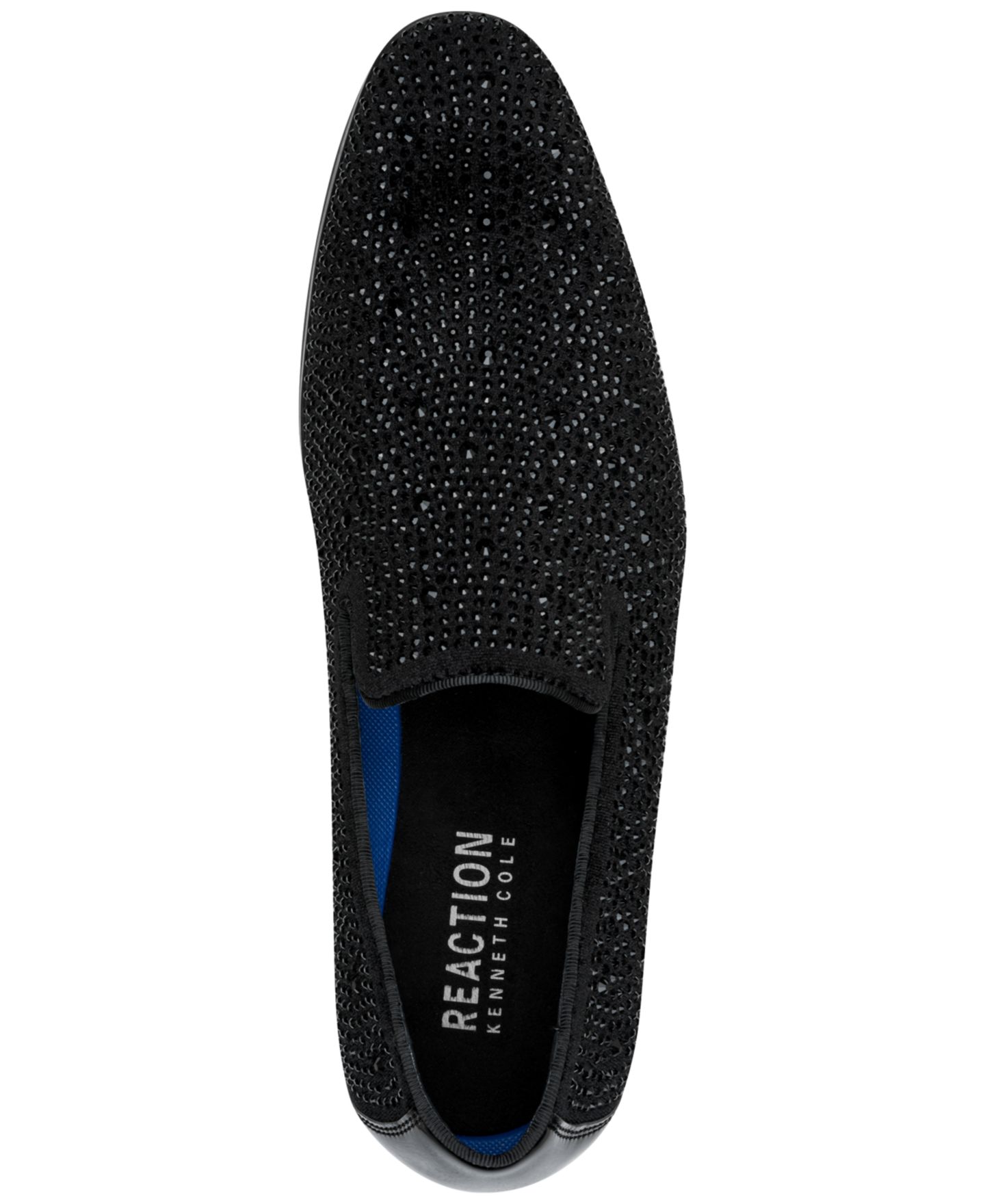 Мужские туфли Kenneth Cole Reaction Harper2 Slip-On Studded Venetian Loafer, цвет: Чёрный — фото 4
