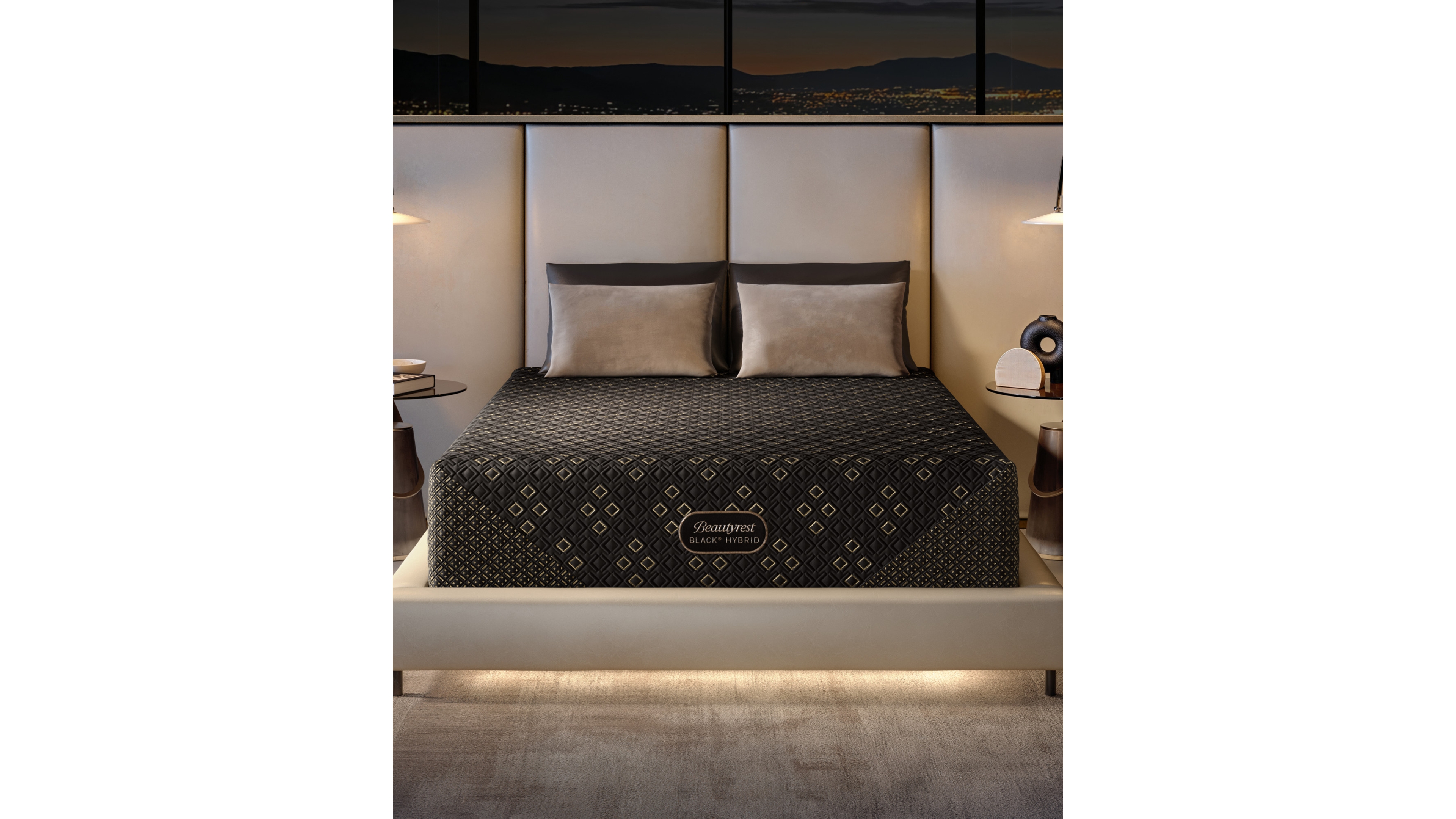 Beautyrest Hybrid Series Four Xcs 14.75" Firm Smooth Top Mattress, California King