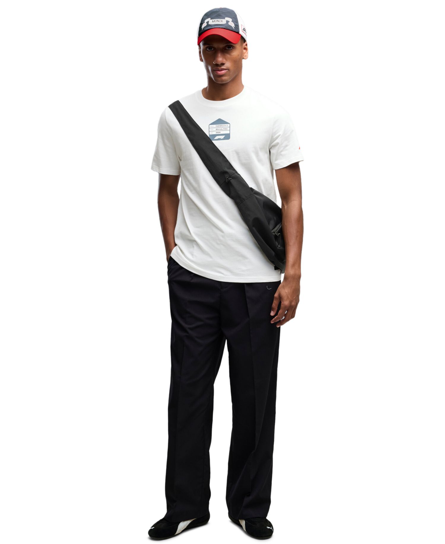 Men's F1 Monza Graphic Crew Neck T-Shirt