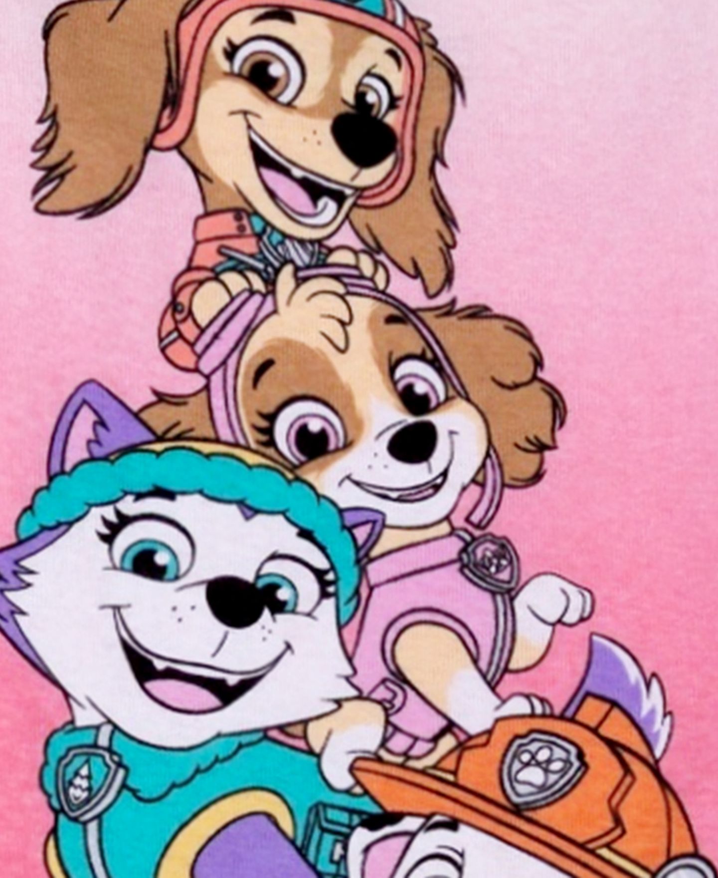 Детская хлопковая пижама Ame Paw Patrol с принтом героев, 4 предмета, 2T-4T, цвет: Assorted — фото 4