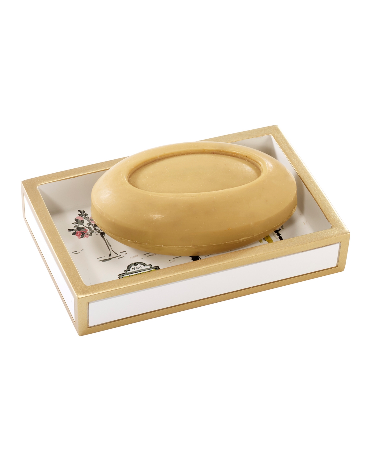 Nicole Miller City Girl 3.54" Soap Dish