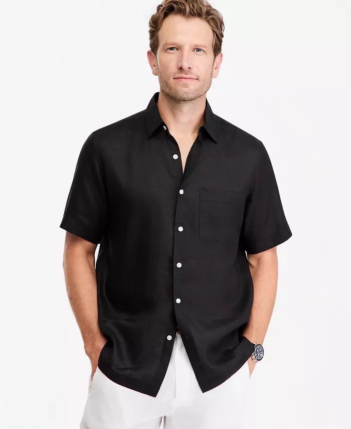 Men's 100% Linen Shirt - thumbnail 8