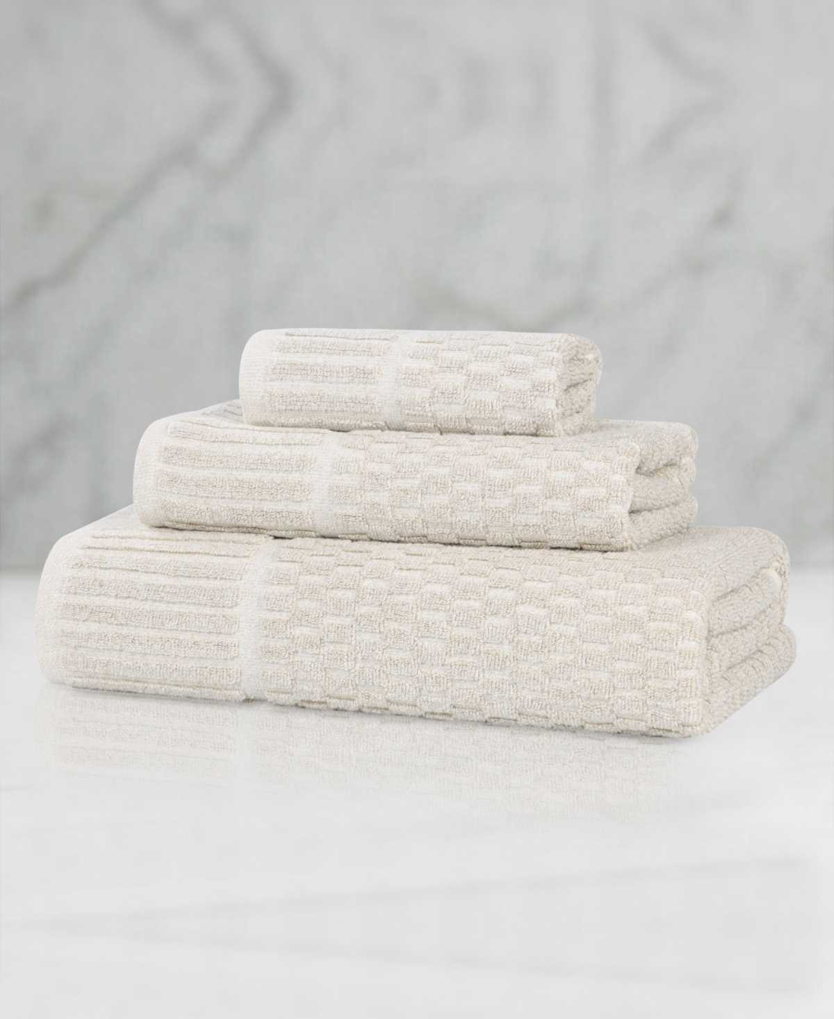 Superior Juno Cotton 3-Piece Towel Set