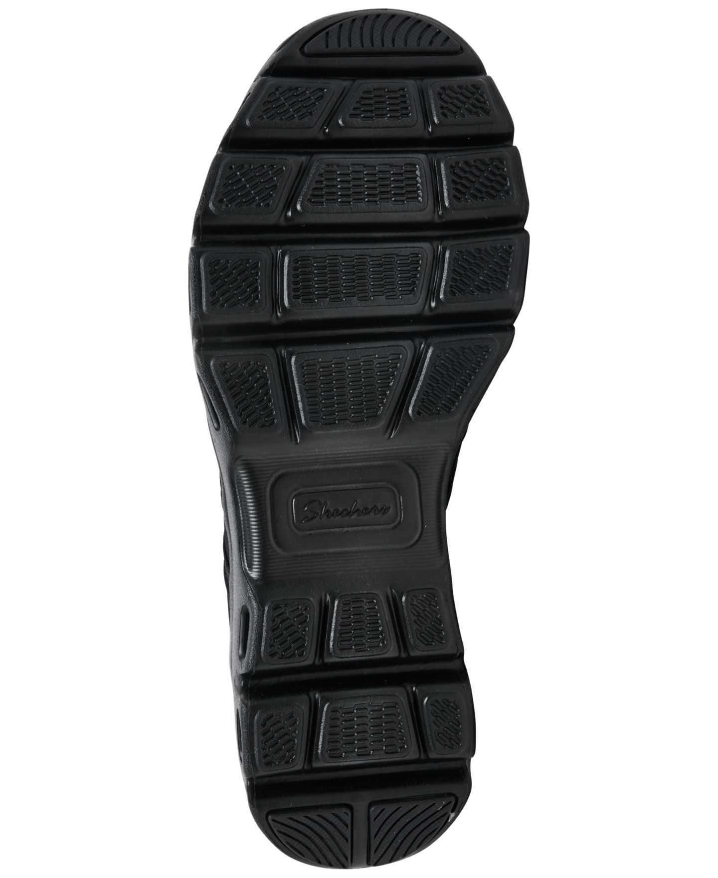 Женские кроссовки Skechers Slip-ins: Glide-Step Comfort - Steady Grace Athletic Walking, цвет: Чёрный / Коричневый — фото 6