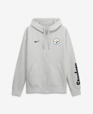 Men's Pittsburgh Steelers Cool Down Club Full-Zip Hoodie