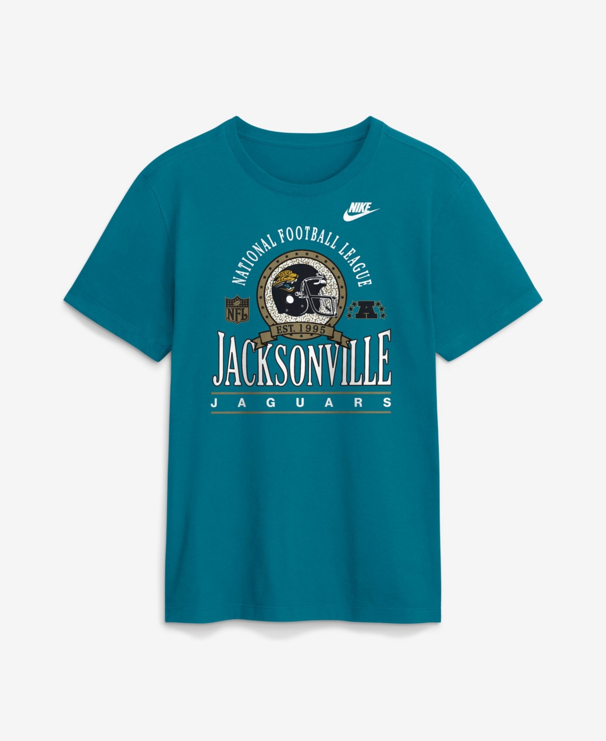 Nike Men's Jacksonville Jaguars Rewind Essential Throwback Short-Sleeve T-Shirt