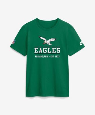 Men's Big & Tall Philadelphia Eagles Sideline Final Sprint Classic-Fit Throwback-Graphic T-Shirt