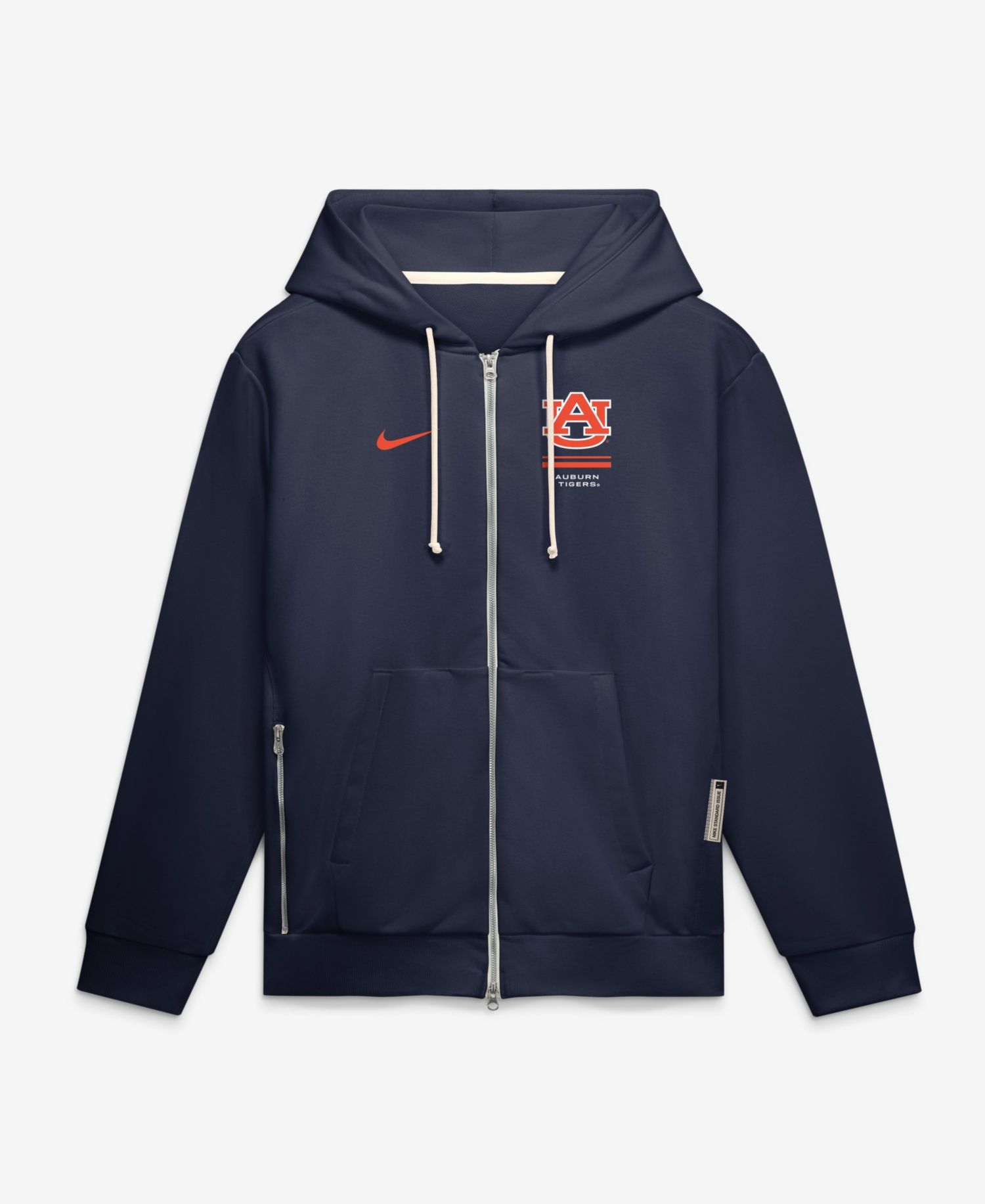 Men's Auburn Tigers Sideline Standard Issue Full-Zip Relaxed-Fit Hoodie