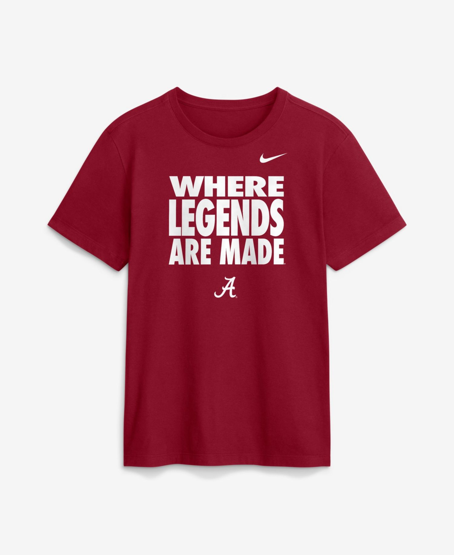 Men's Alabama Crimson Tide Alabama Sideline Slogan Graphic Crewneck T-Shirt