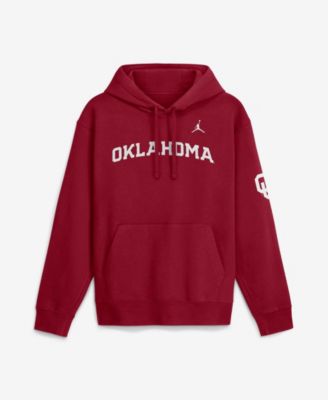 Men's Oklahoma Sooners Sideline Club Fleece Hooded Kangaroo Pocket Hoodie