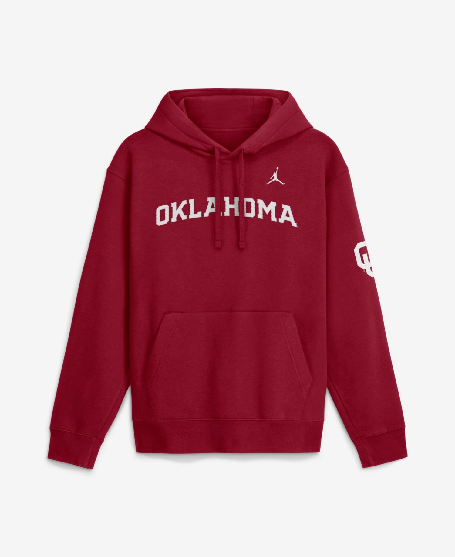 Men's Oklahoma Sooners Sideline Club Fleece Hooded Kangaroo Pocket Hoodie