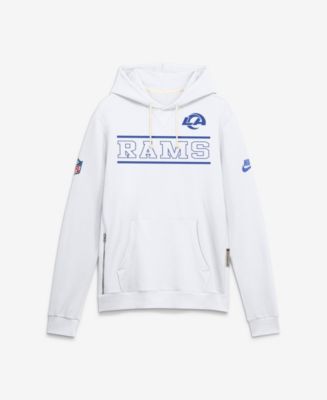 ◎NFL ロサンゼルス・ラムズ NIKE プルオーバーパーカー【3XL】ホワイト Nike Men's Los Angeles Rams Fearsome Standard Issue Loose-Fit