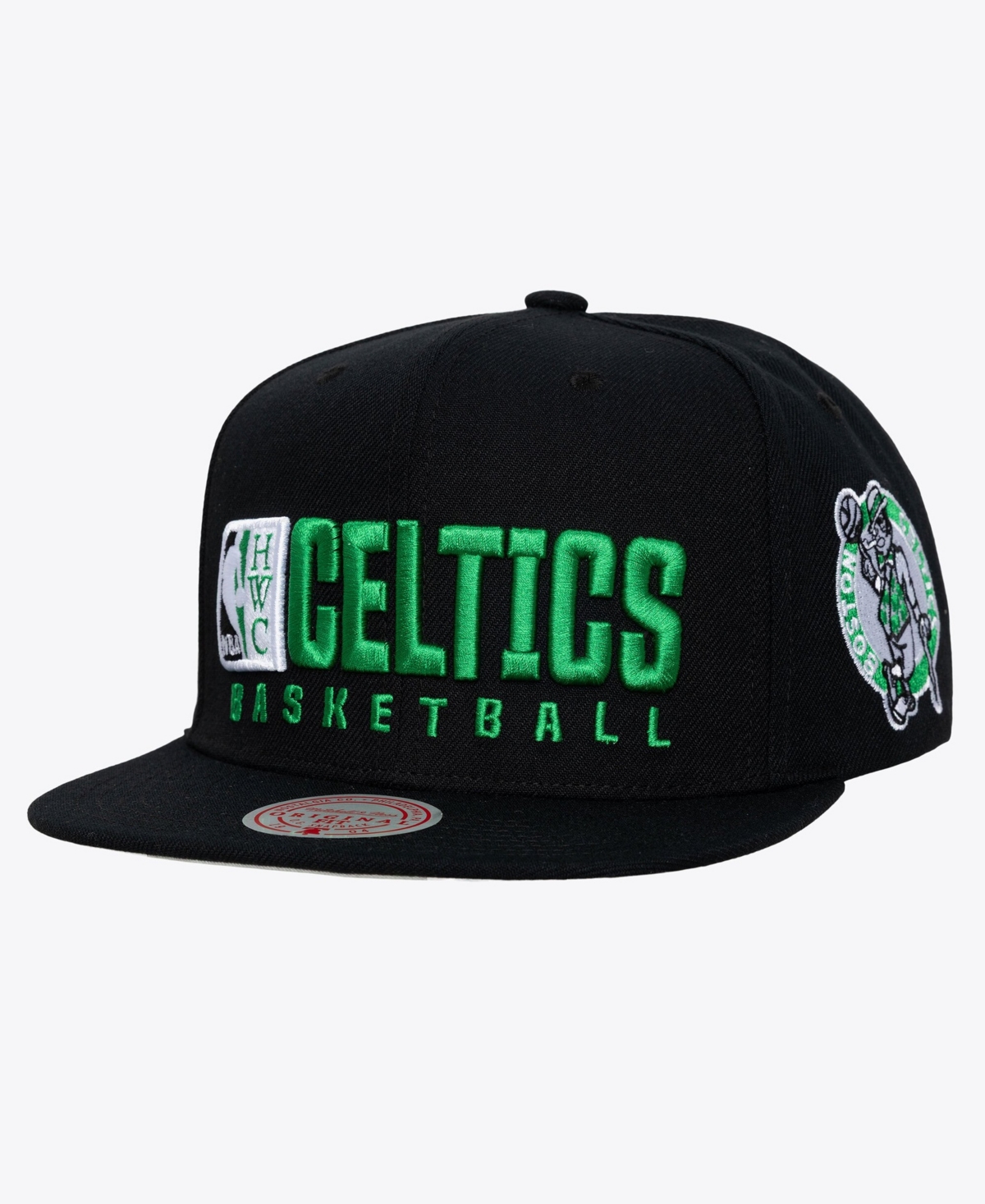 Mitchell & Ness Men's Boston Celtics Old School Snapback Structured-Fit Cap