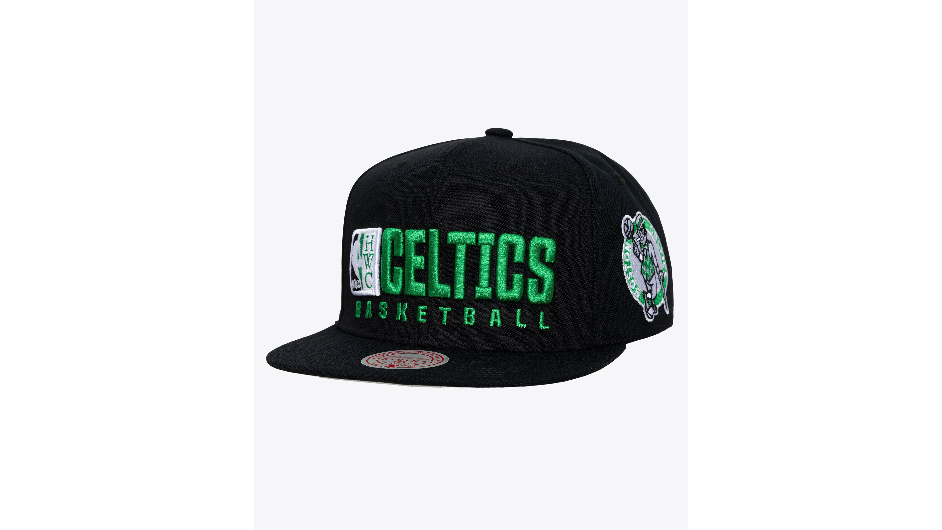 Mitchell & Ness Men's Boston Celtics Old School Snapback Structured-Fit Cap