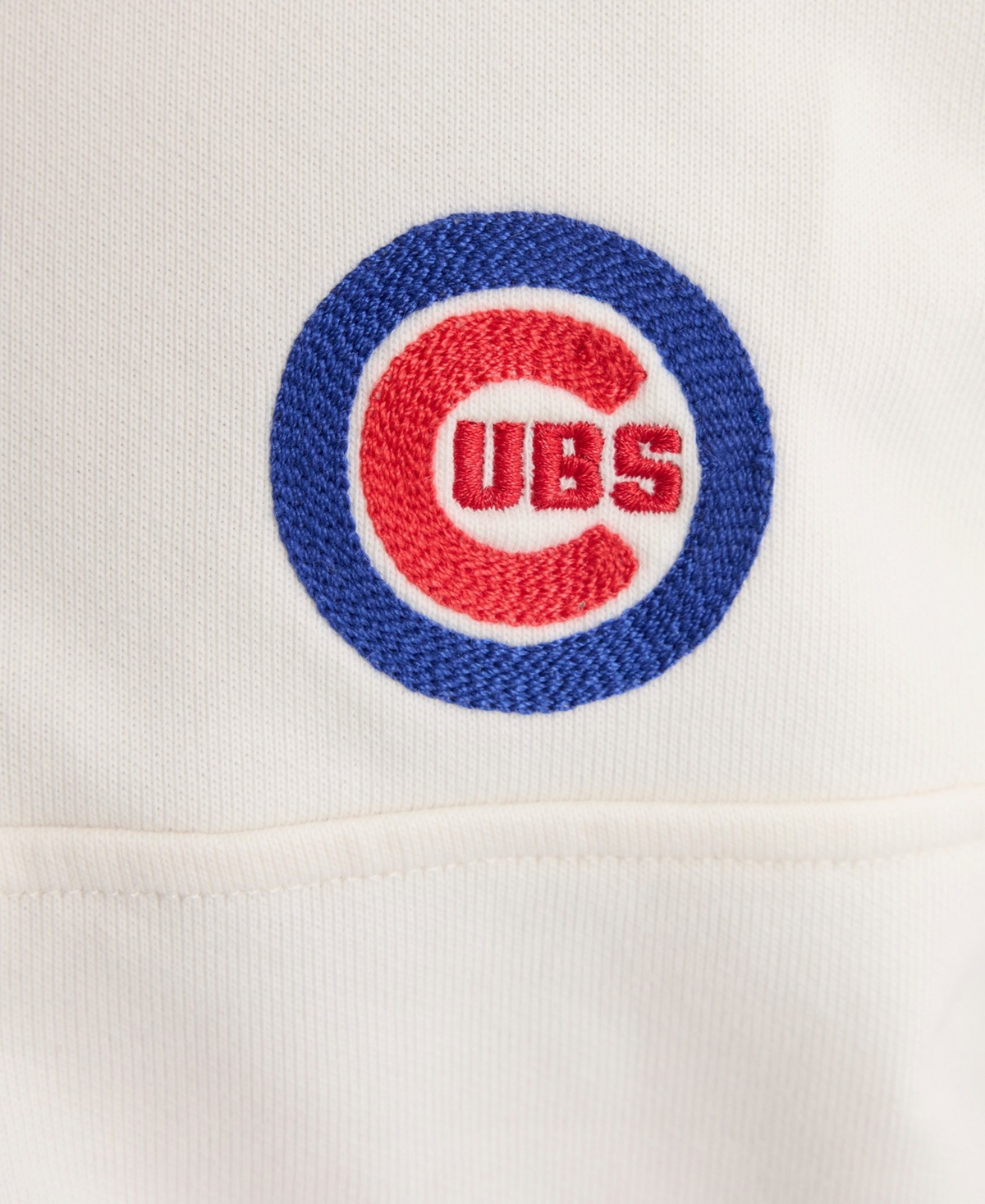 Fanatics Men's Chicago Cubs Iconic Mock-Neck Relaxed-Fit Snap-Front Short-Sleeve Pullover