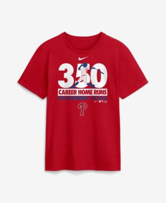 Men's Kyle Schwarber Philadelphia Phillies 350th Home Run Milestone T-Shirt