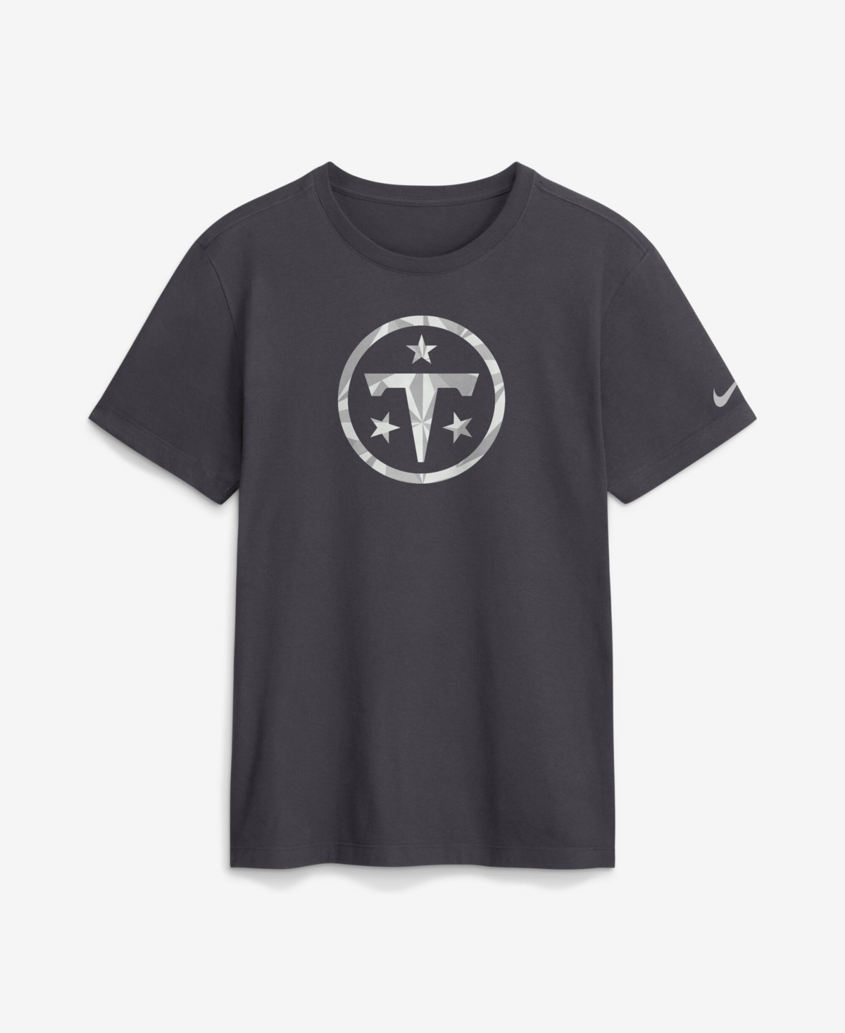 Nike Men's Tennessee Titans Fractal Logo T-Shirt