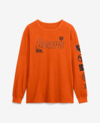 Men's Chicago Bears Checkdown Pass Classic-Fit Long-Sleeve T-Shirt