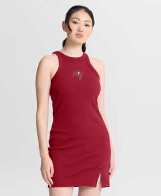 Women's Push Beyond Tri-Blend Ribbed Slim-Fit Sleeveless Dress